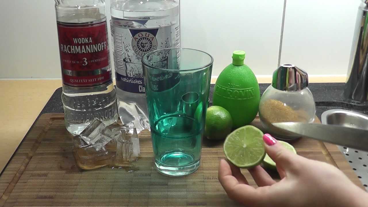 Cocktail Rezept mit Wodka - Caipiroska