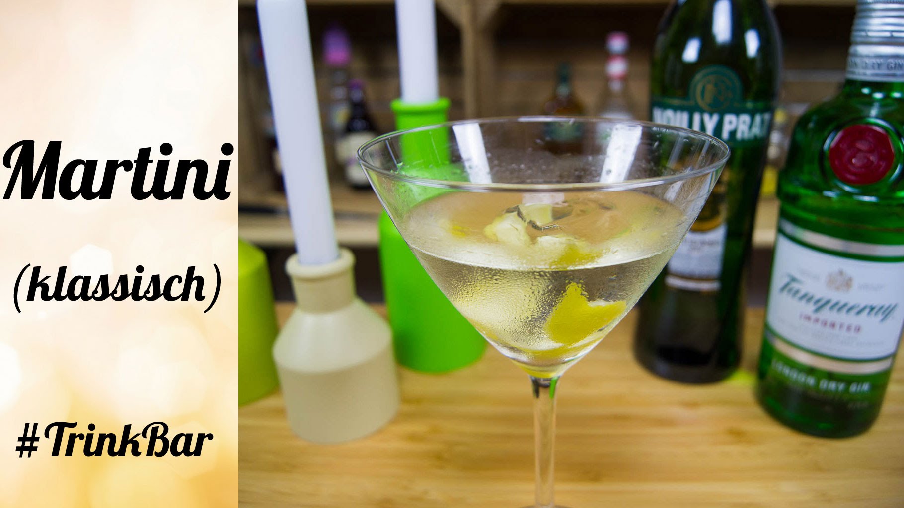 Martini dry klassisch Cocktail Rezept Trinkbar Destille kaufen